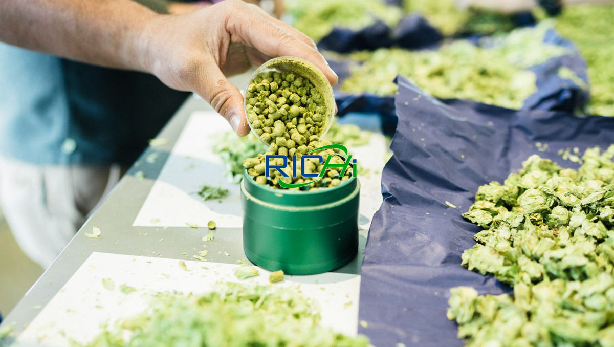 Make Hops Pellets for Brewery/Hops Pellet Machine
