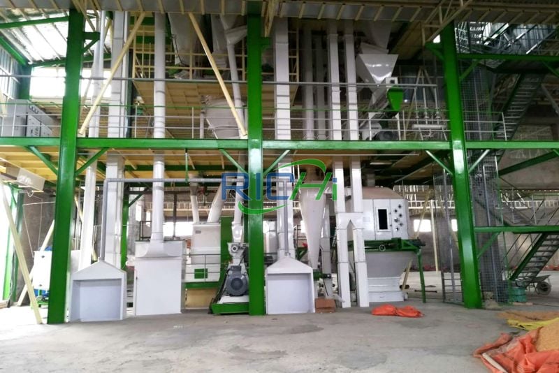 hay pellet production line in USA
