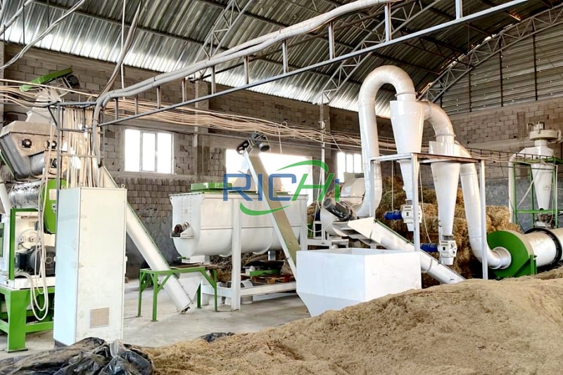 cattle feed making machine project in Brazil