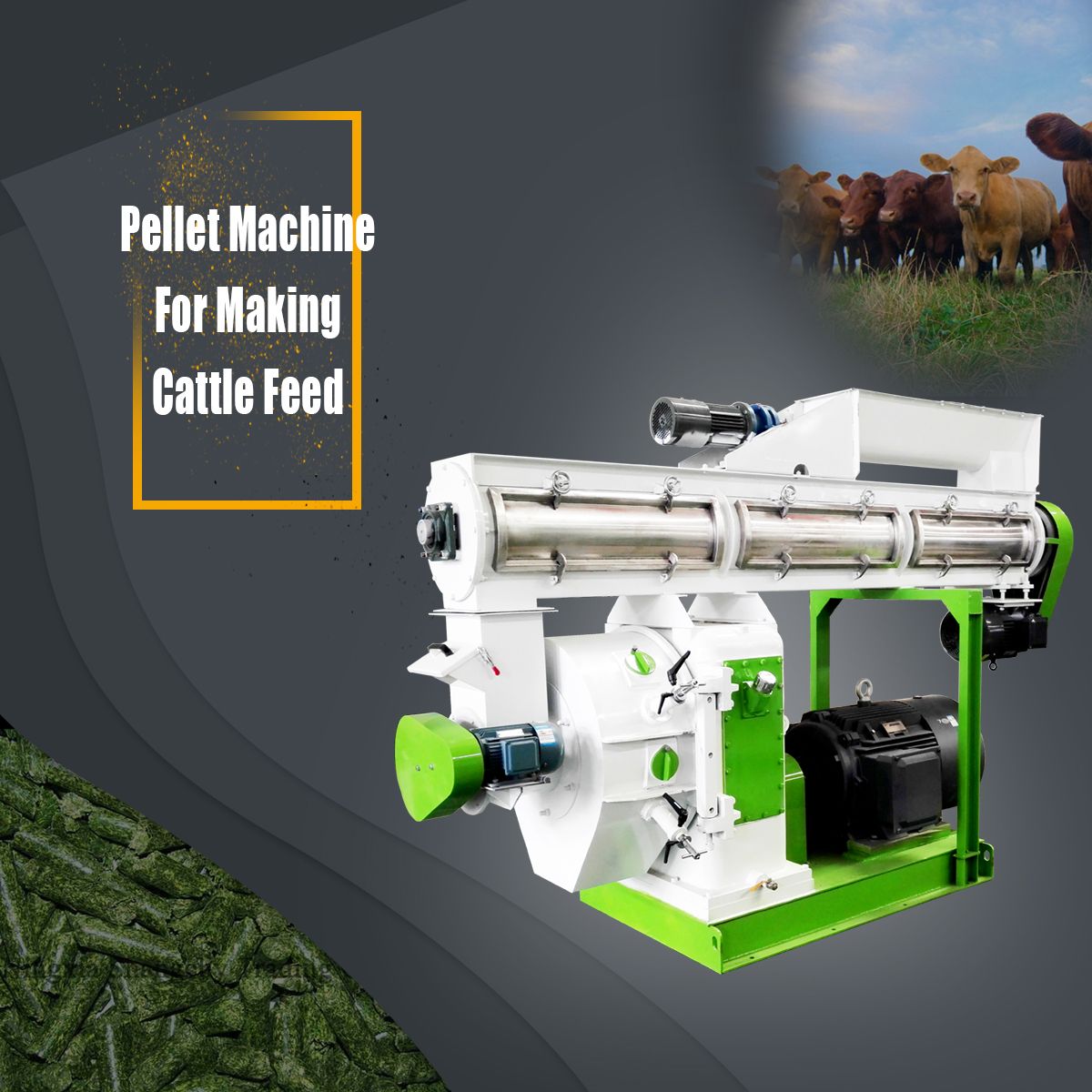 Cattle Feed Pellet Making Machine