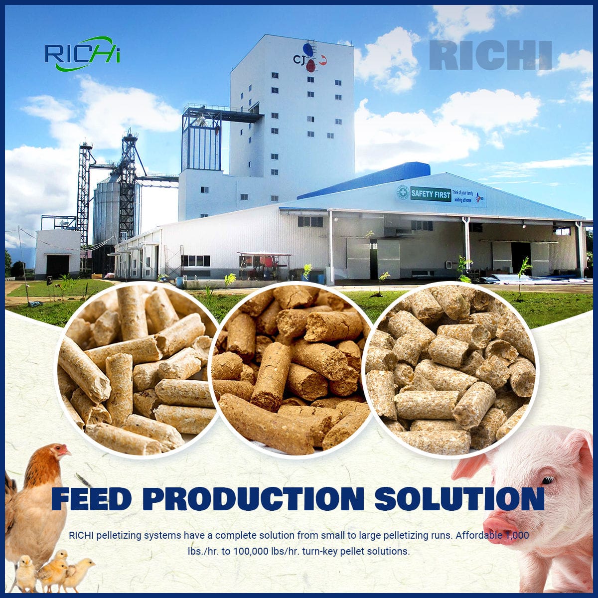 Technical Features Of Chicken Feed Production Line