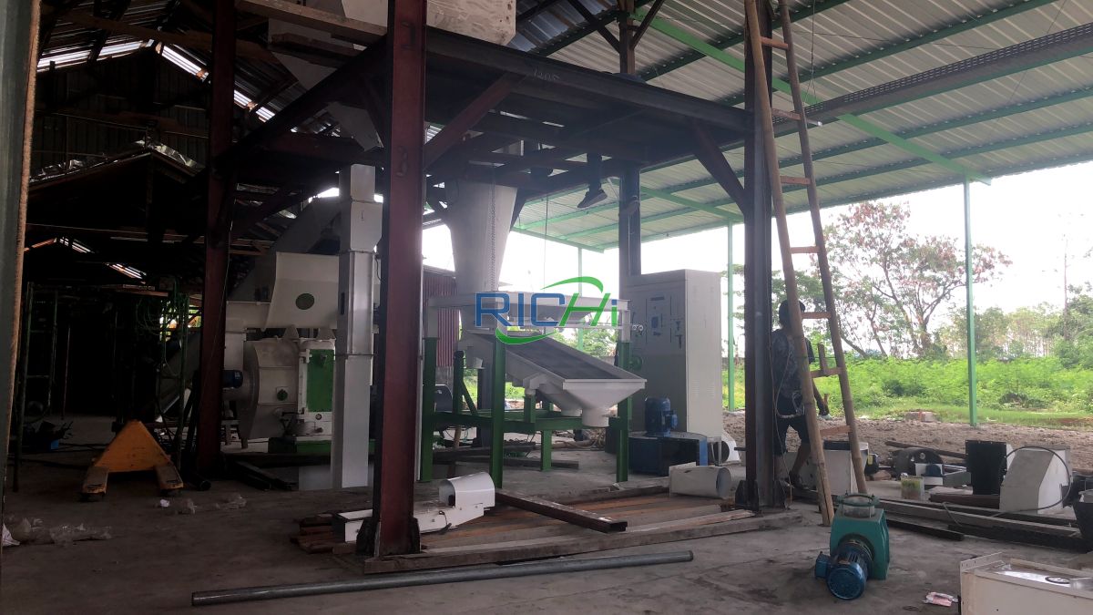 1T/H Straw Pellet Production Line in Vietnam