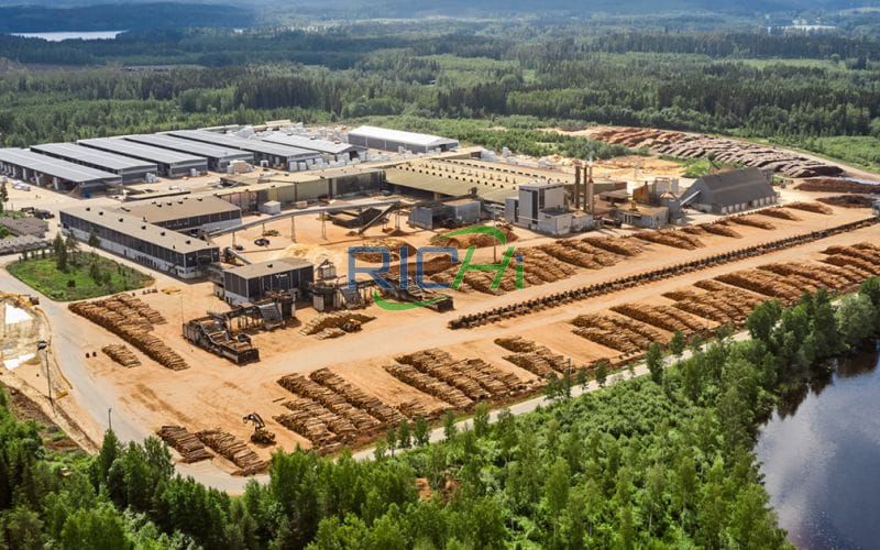 Brazil 10-12 T/H Large Wood Pellet Production Plant