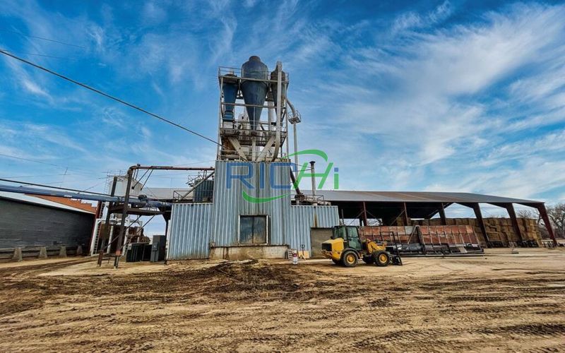 5-6T/H Biomass Wood Pellet Production Line in Colombia