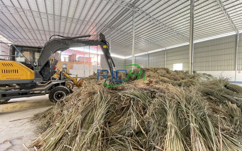 3T/H Biomass Straw Pellet Plant in Algeria