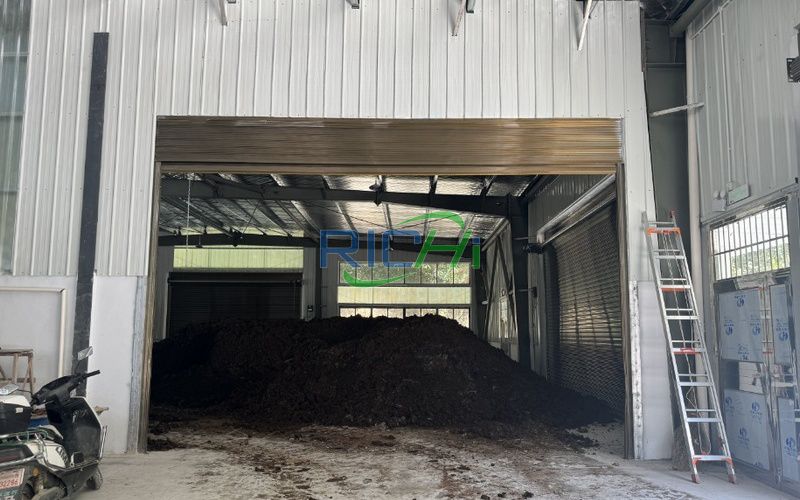 3-4T/H Organic Fertilizer Pellet Production Line in Thailand