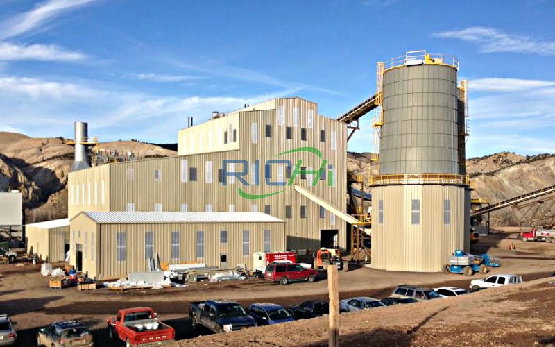 15-20T/H Grass Alfalfa Pellet Production Line in USA