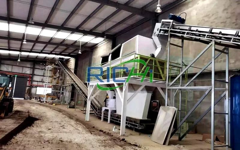 4T/H Pig Manure Straw Organic Fertilizer Production Plant in New Zealand