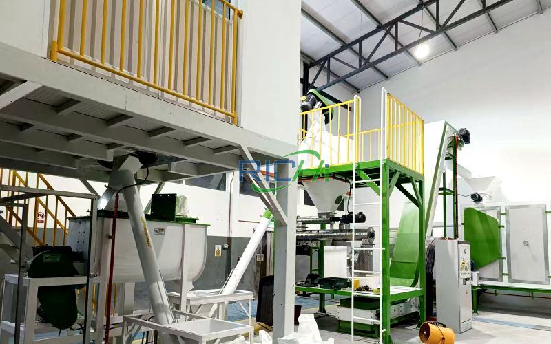 1-2T/H Tofu Cat Litter Production Line in Iran