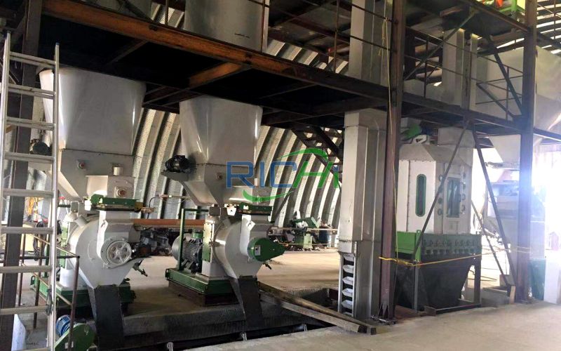 Canada 2-3T/H Full Automatic Biomass Wood Pellet Plant