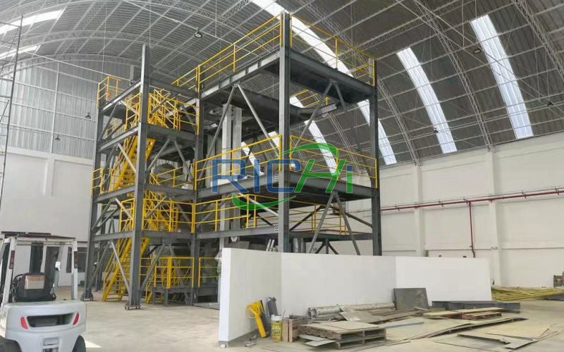 9-10T/H Cat Litter Production Line In South Korea