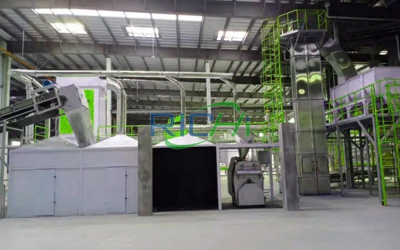 9-10T/H Organic Fertilizer Processing Plant In Iraq