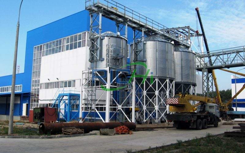 12-15T/H Poultry Feed Processing Plant In Venezuela