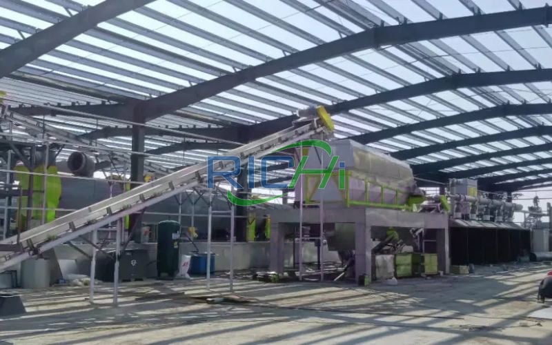 25-30T/H Organic Manure Production Plant in Indonesia