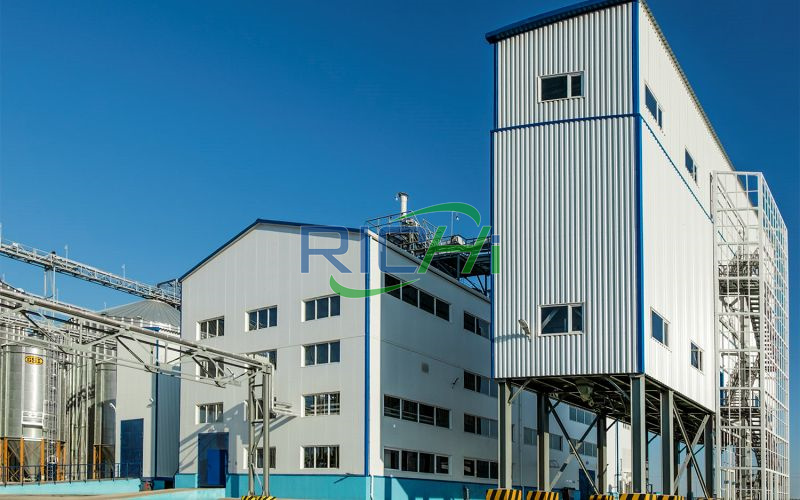 10-12 T/H Sheep Feed Mill Plant In France