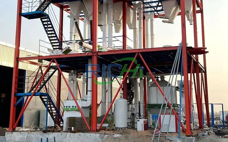 10TPH Broiler Feed Pellet Plant in Iraq Approaches Commissioning Stage