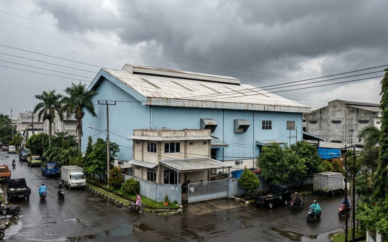 5T/H Tilapia Feed Production Line Installation Progress in Indonesia