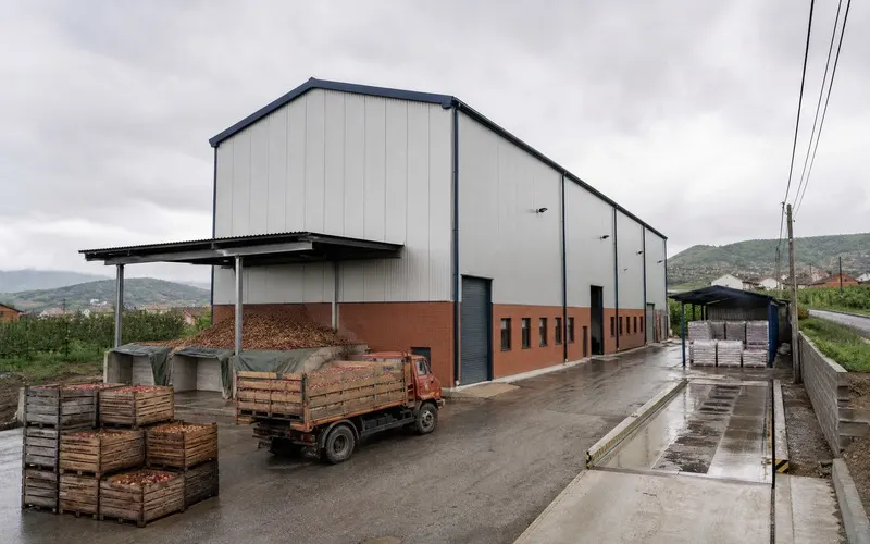 North Macedonia 3 T/H Apple Pomace Feed Ingredient Line Adds Drying and Pelletizing in One Plant