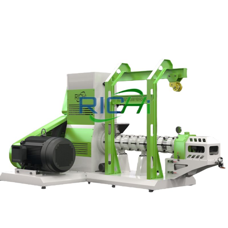 dry type fish feed extruder machine