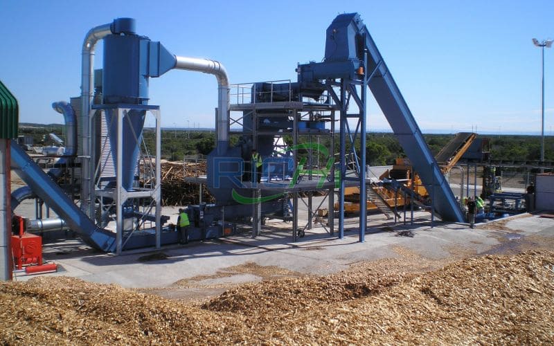 4T/H Straw Pellet Production Line In Mexico