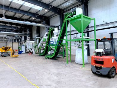 Poland Waste Tire Pellet Production Line