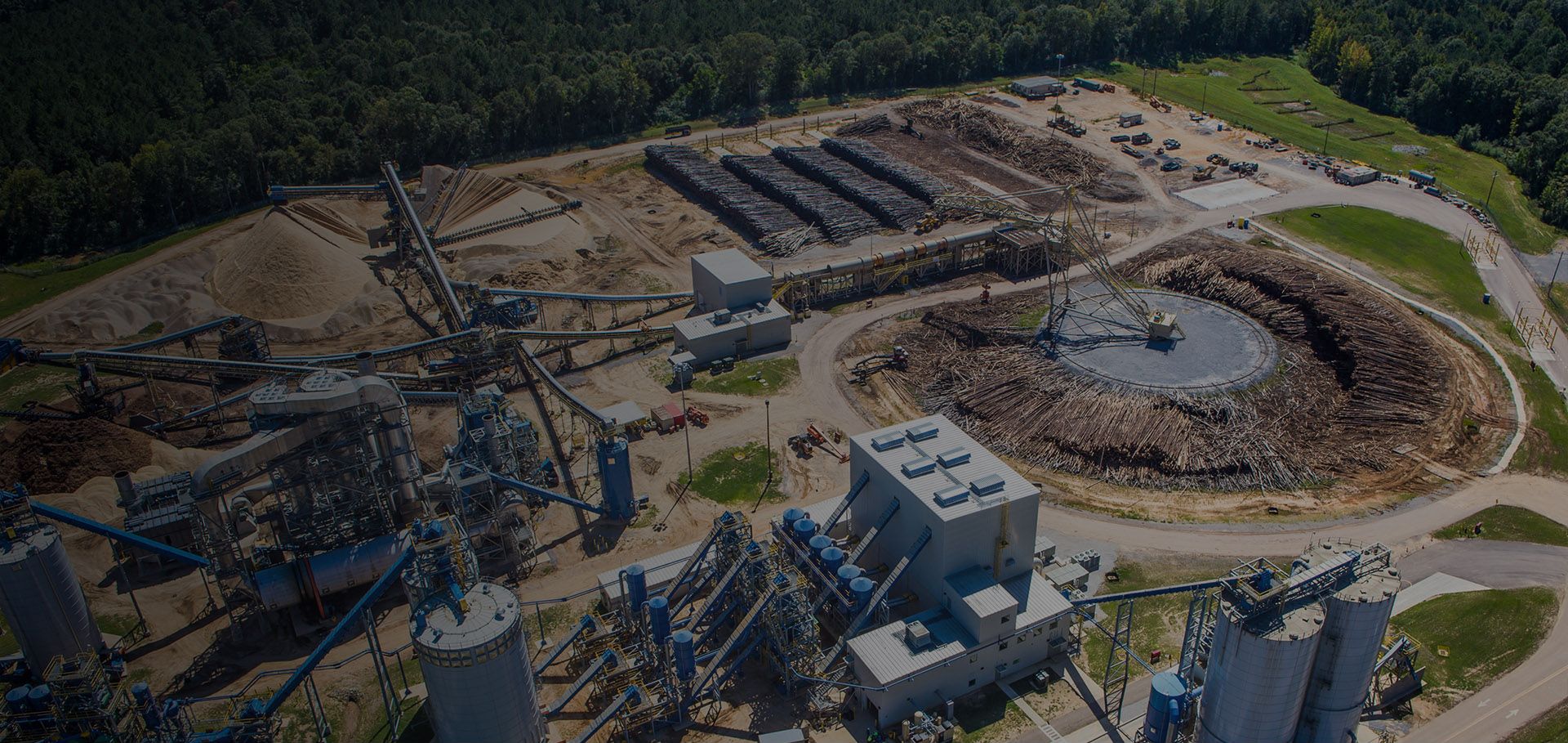 wood pellet production line